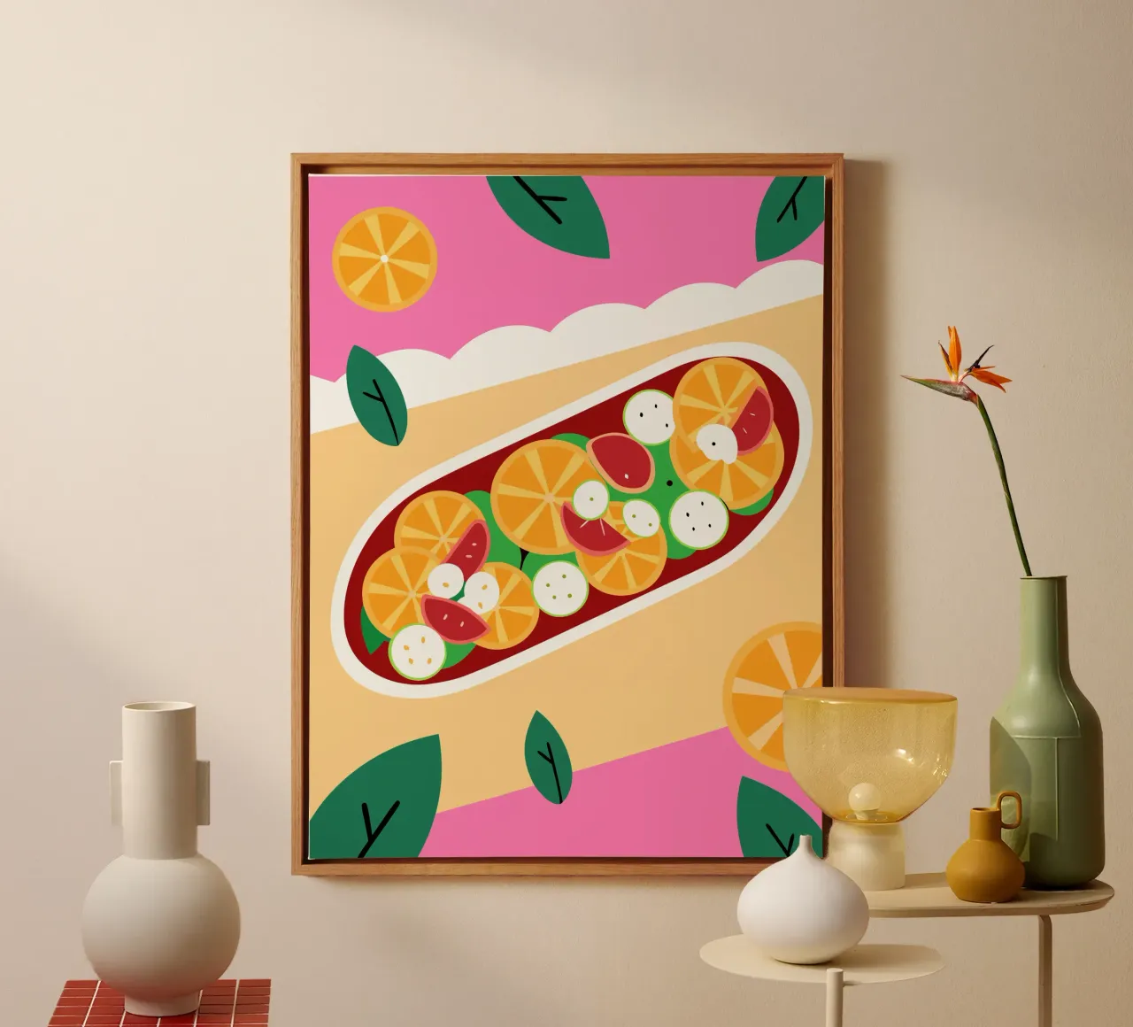 Insalata di frutta fresca tela da OFFICIAL FRUIT & VEGETABLES