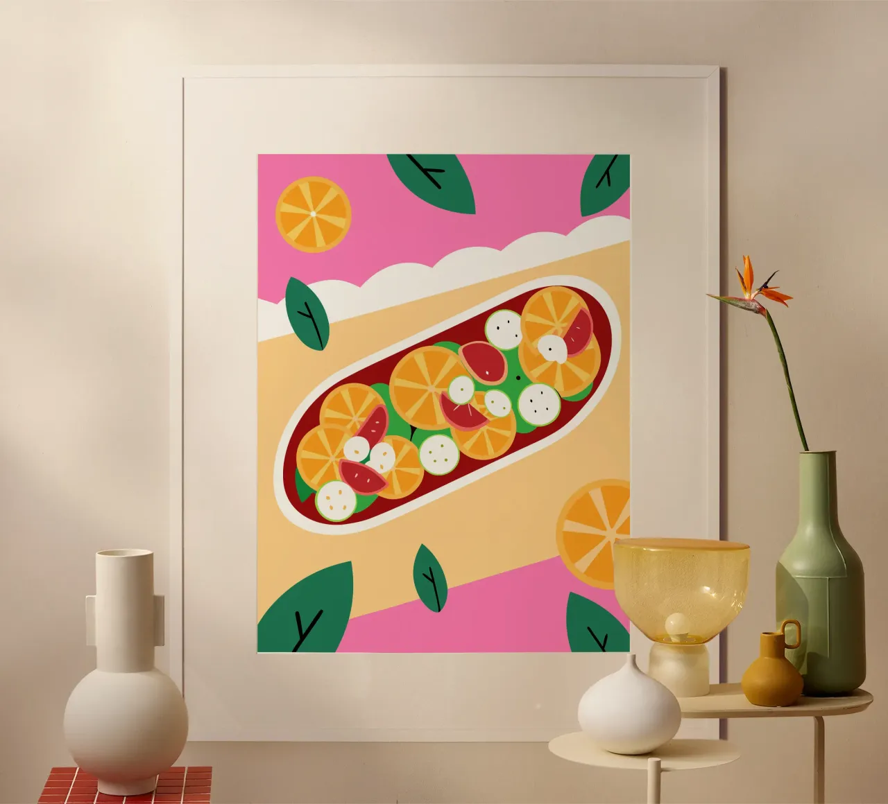 Insalata di frutta fresca carta hahnemühle da OFFICIAL FRUIT & VEGETABLES