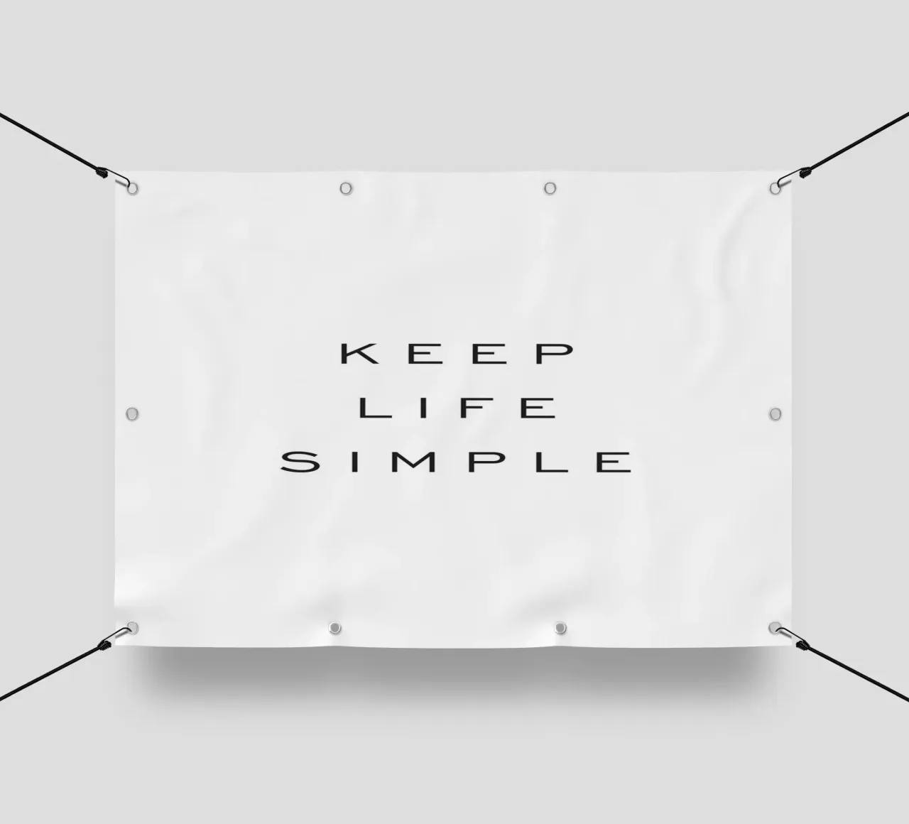 Mantenere la vita semplice telo in pvc da John Sander