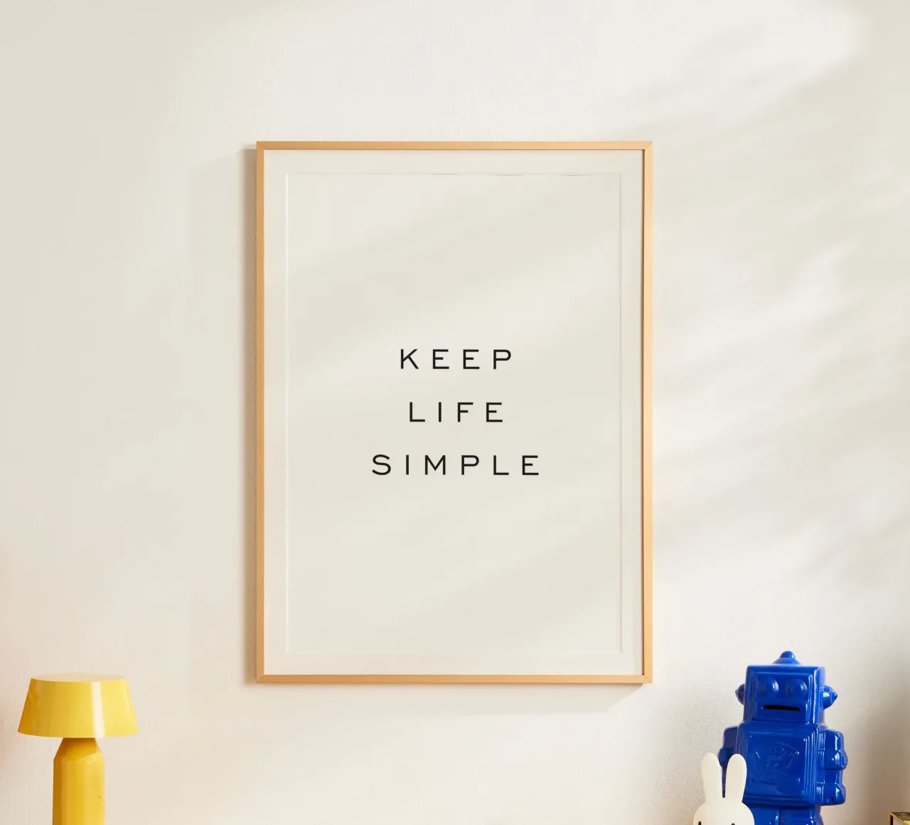Mantenere la vita semplice carta hahnemühle da John Sander