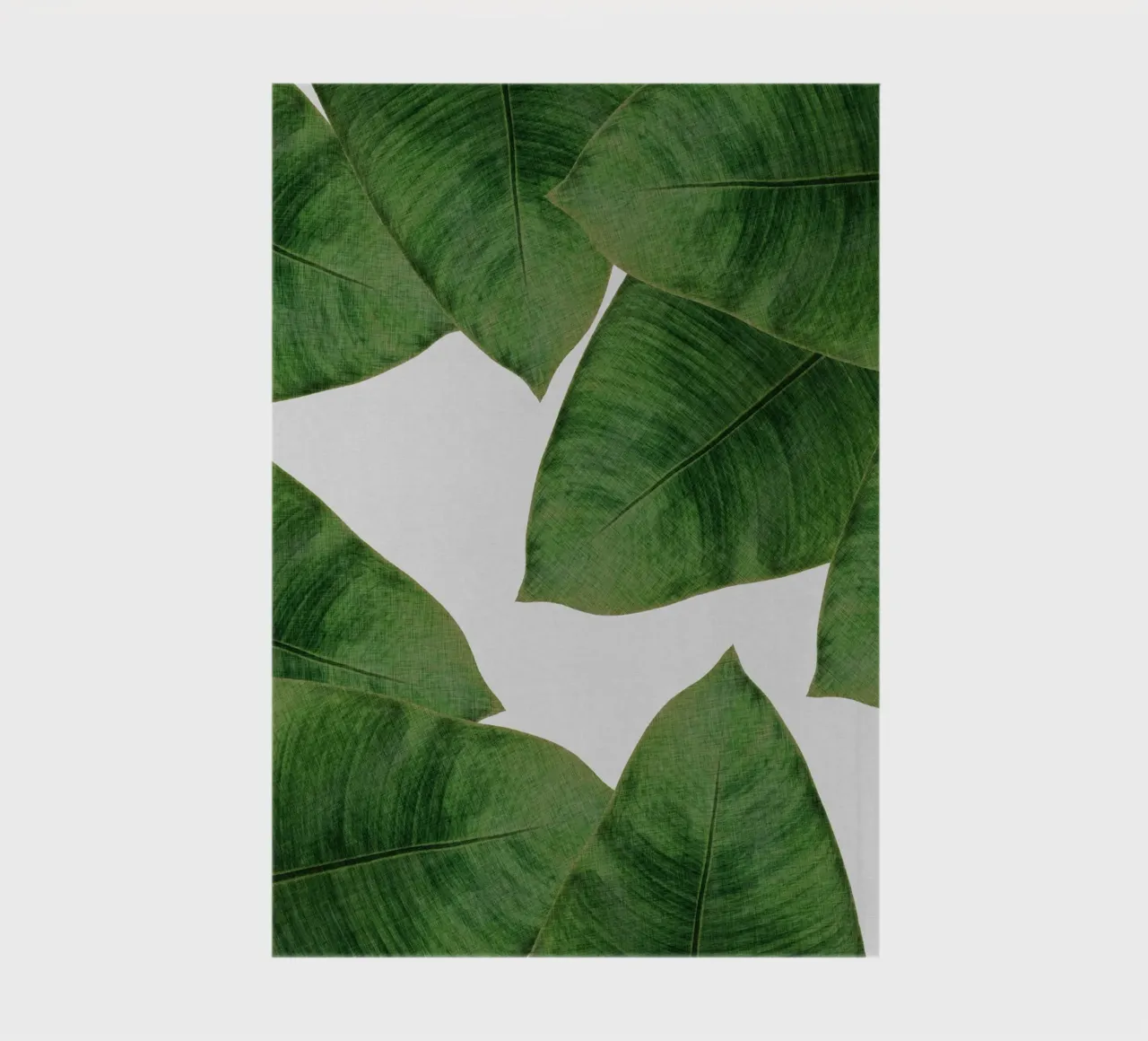 Banana Leaf II notebook by Orara Studio