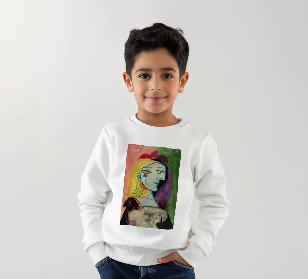 sguardo di una bella donna felpa bambino da eternal nino