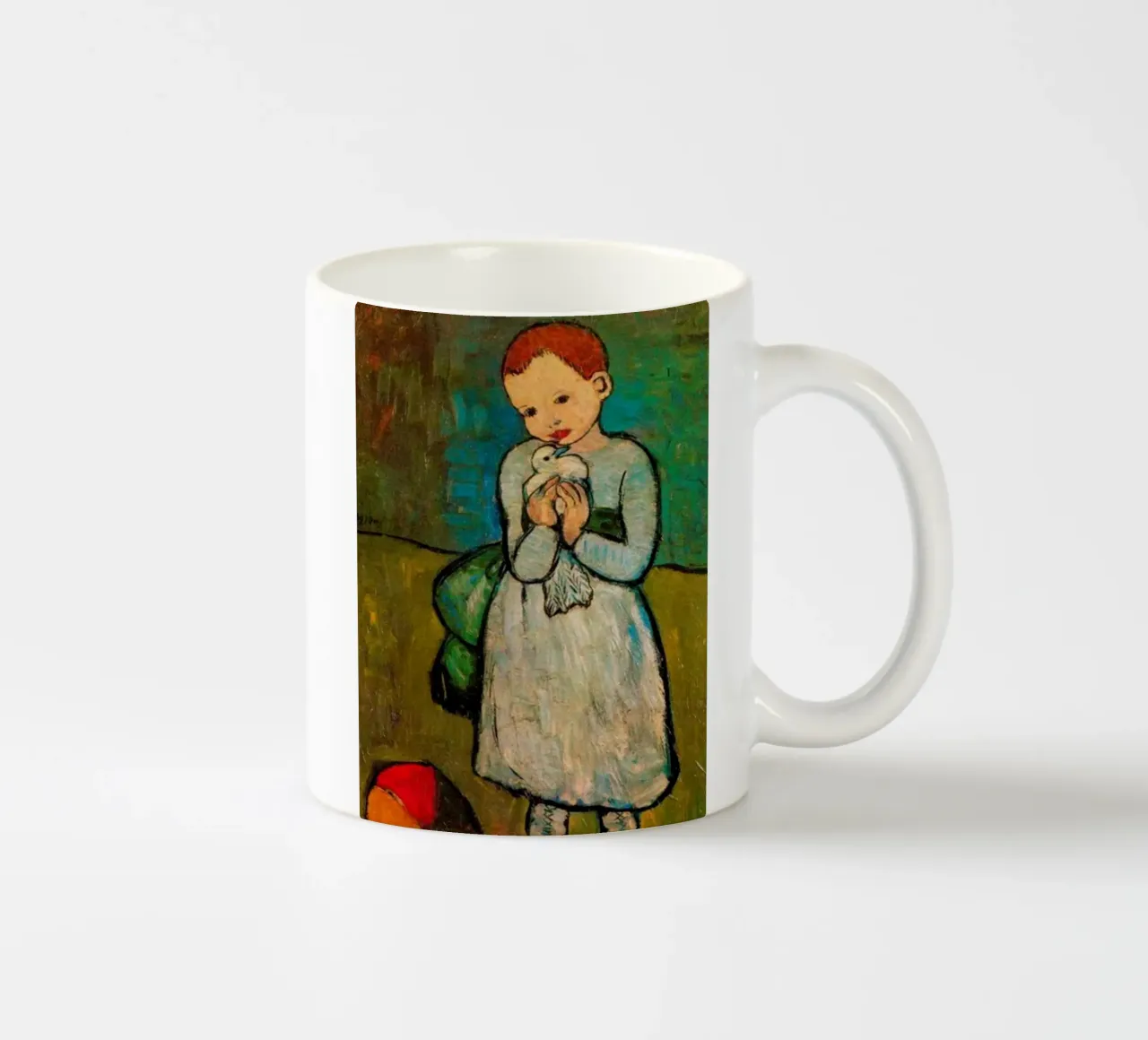 ritratto di un bambino grazioso tazza in ceramica da eternal nino