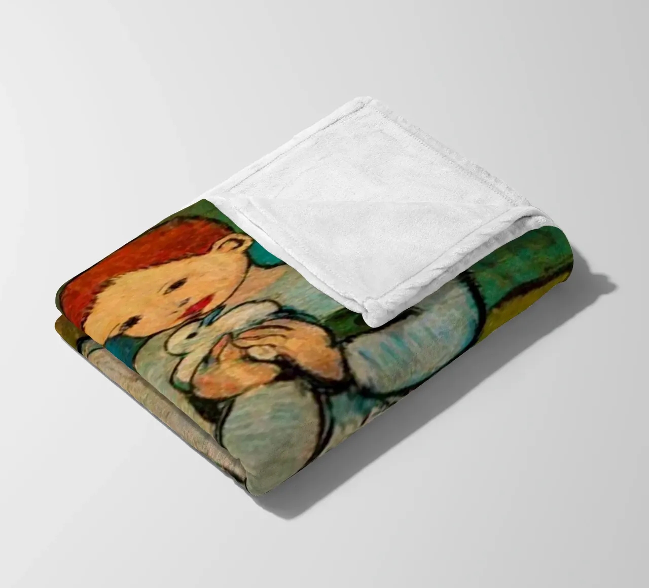 Porträt eines anmutigen kleinen Kindes Fleecedecke von eternal nino