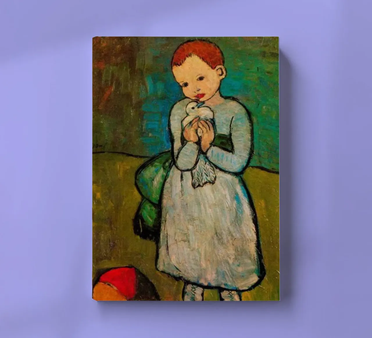 portrait of a graceful little child notebook by eternal nino