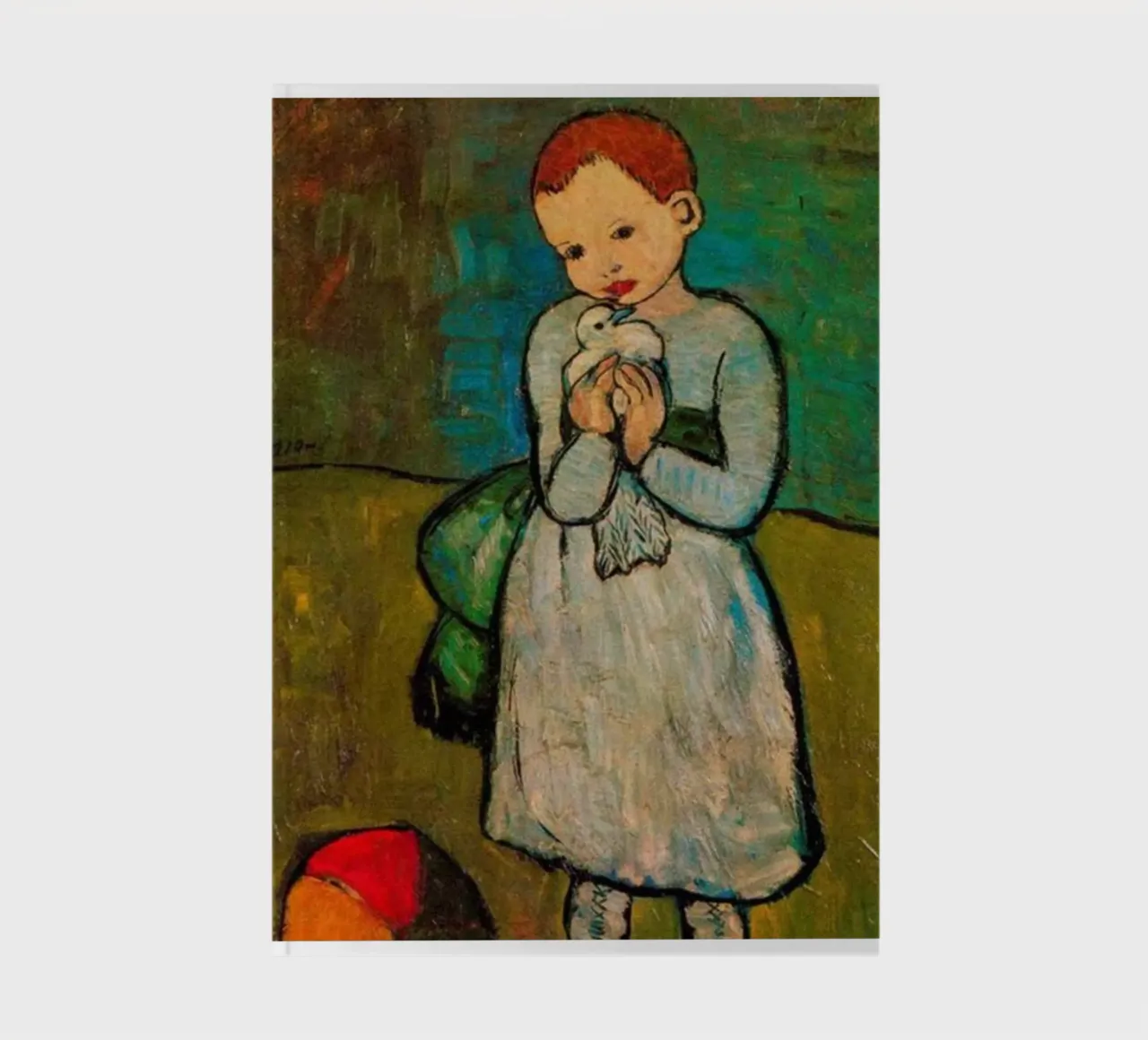 portrait of a graceful little child notebook by eternal nino