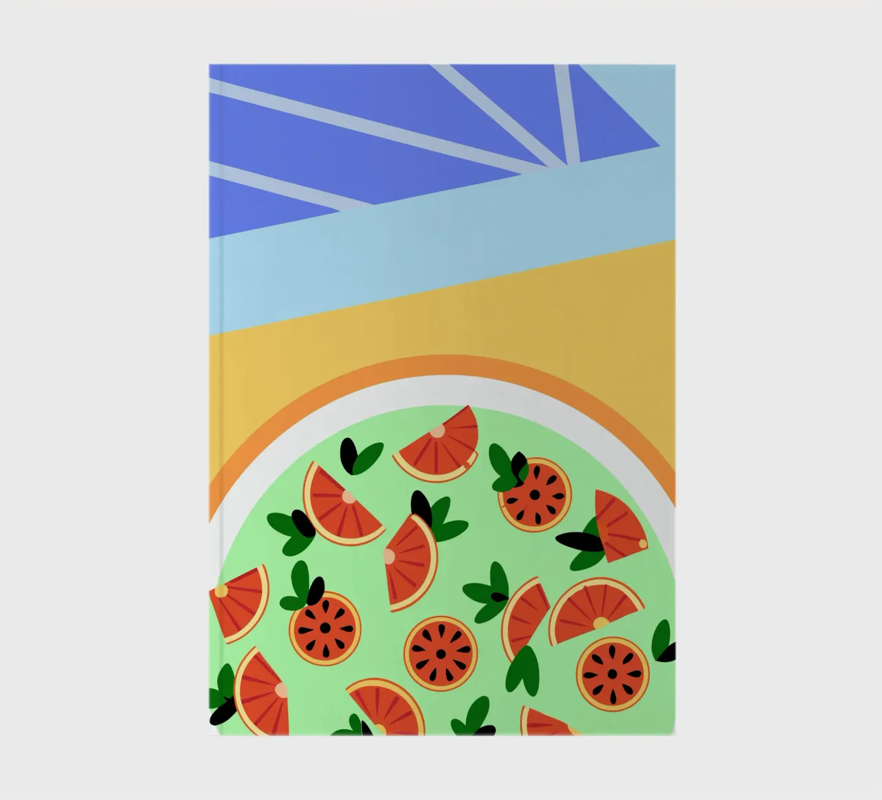 Fresh Grapefruit Salad carnet de notes de OFFICIAL FRUIT & VEGETABLES