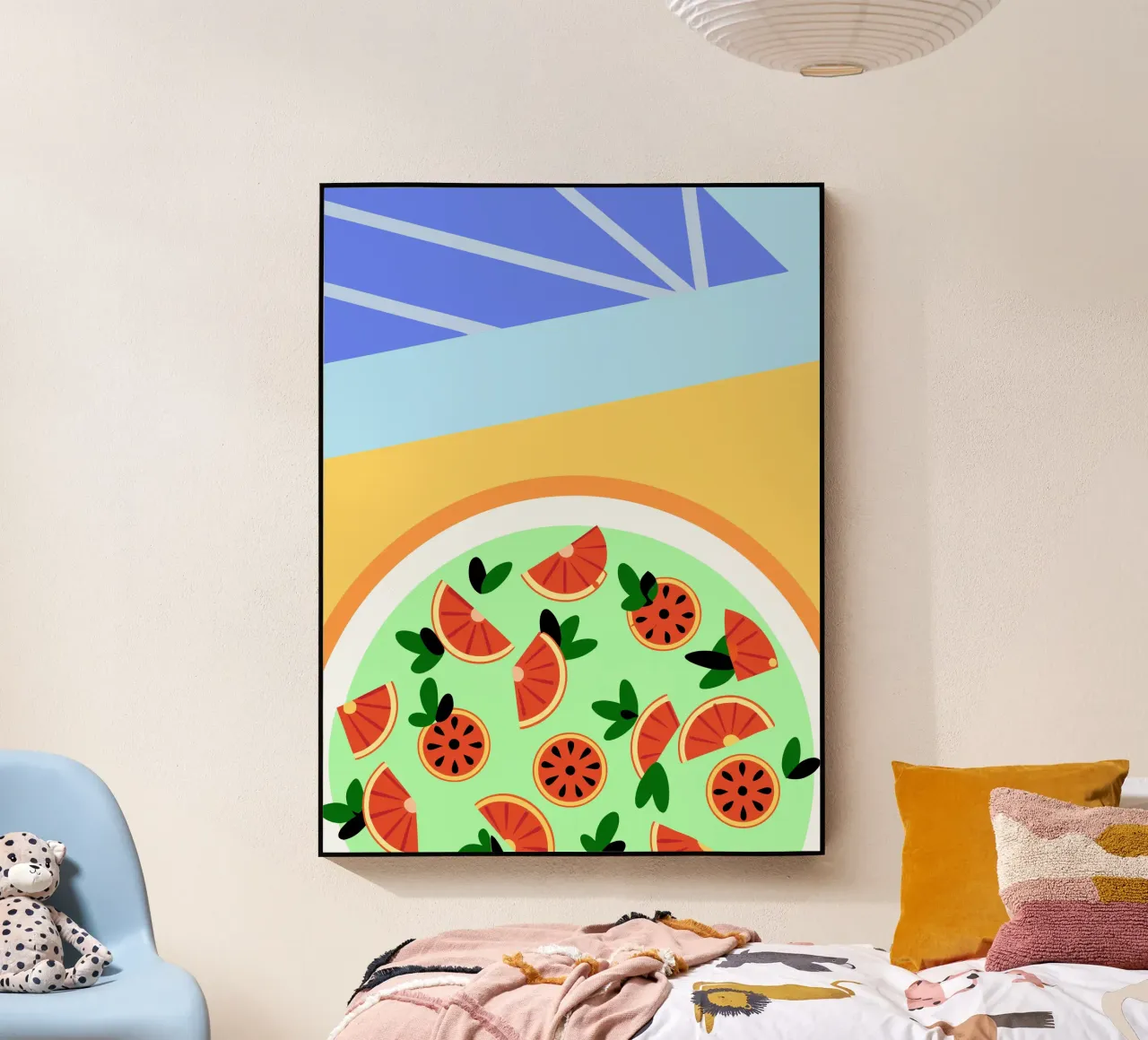 Insalata di pompelmo fresco plexiglass da OFFICIAL FRUIT & VEGETABLES