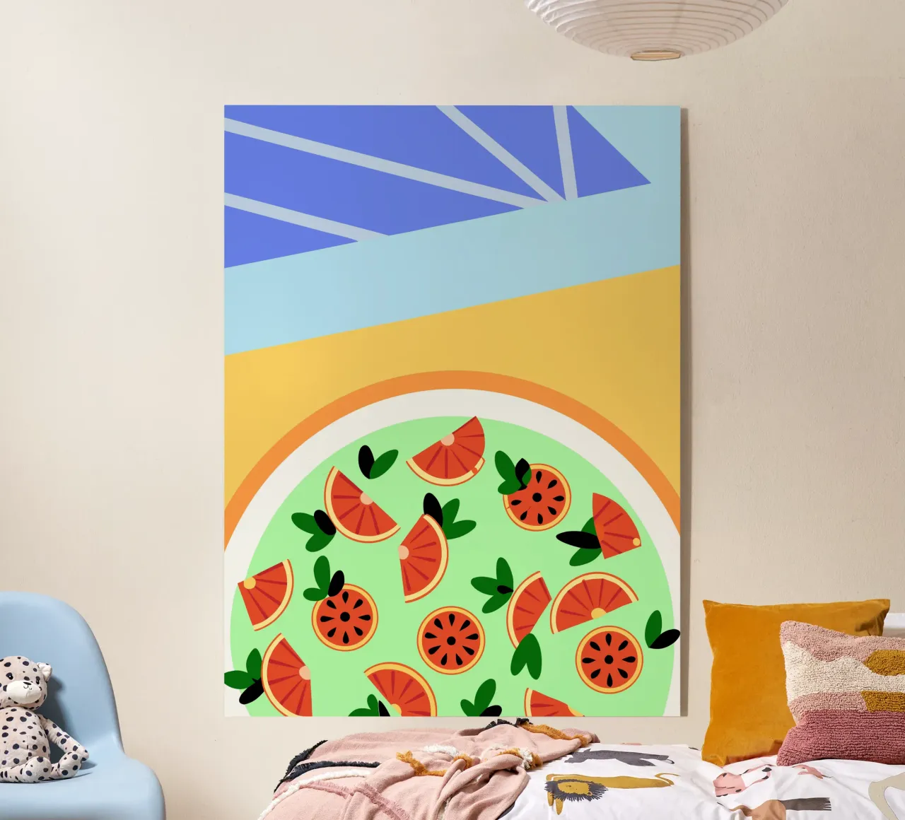 Insalata di pompelmo fresco plexiglass da OFFICIAL FRUIT & VEGETABLES