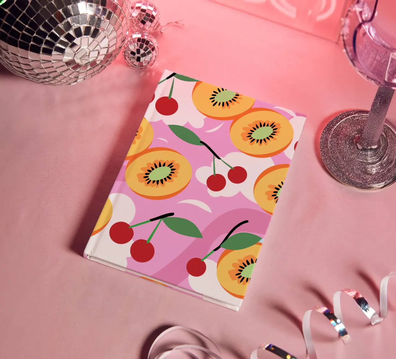 Fruit pattern notebook by OFFICIAL FRUIT & VEGETABLES