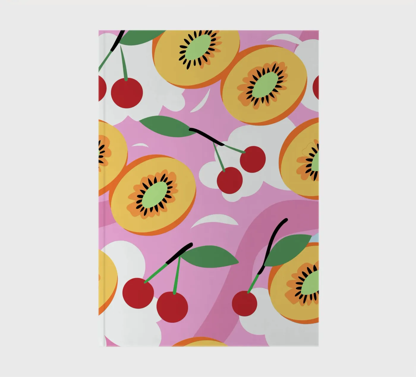 Fruit pattern notitieboek van OFFICIAL FRUIT & VEGETABLES
