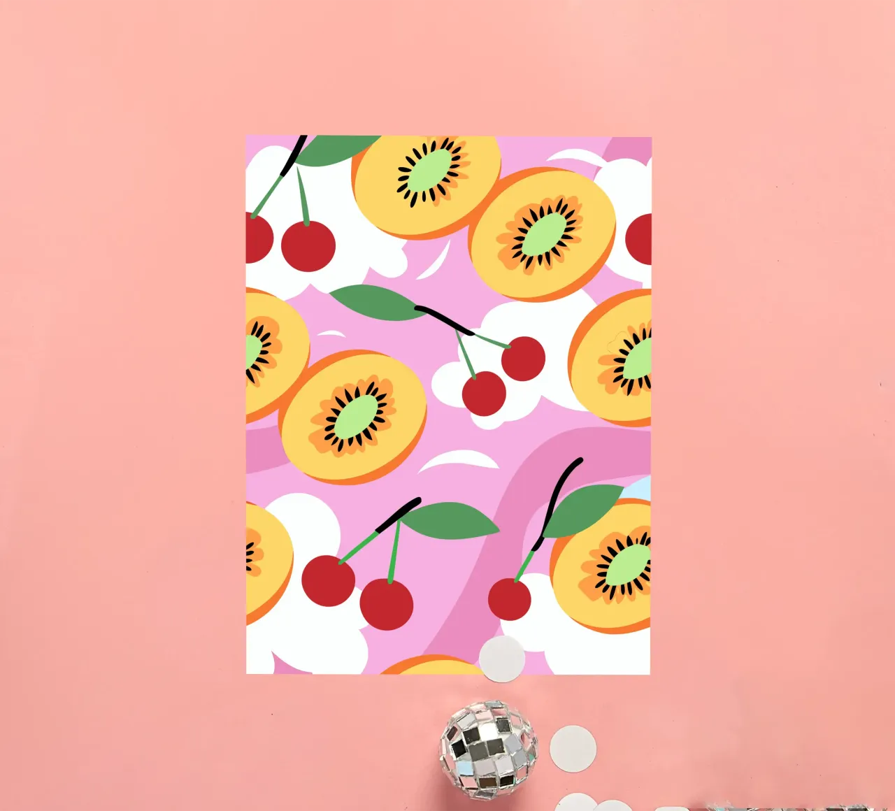 Fruit pattern sticker by OFFICIAL FRUIT & VEGETABLES