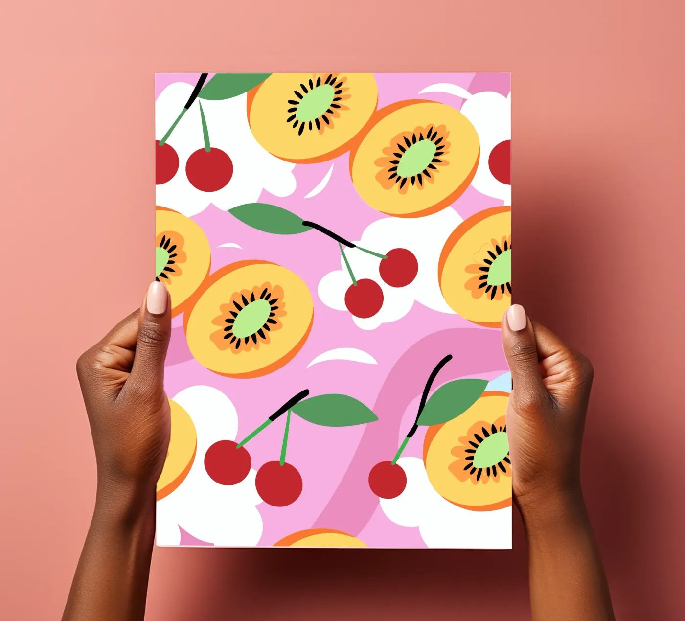 Fruchtmuster Stickerbogen von OFFICIAL FRUIT & VEGETABLES