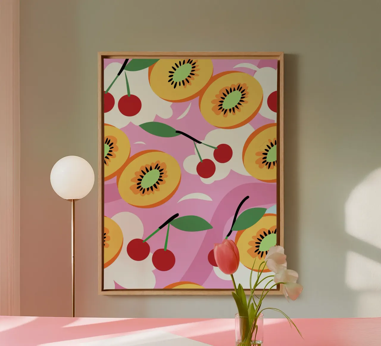 Fruit pattern canvas by OFFICIAL FRUIT & VEGETABLES