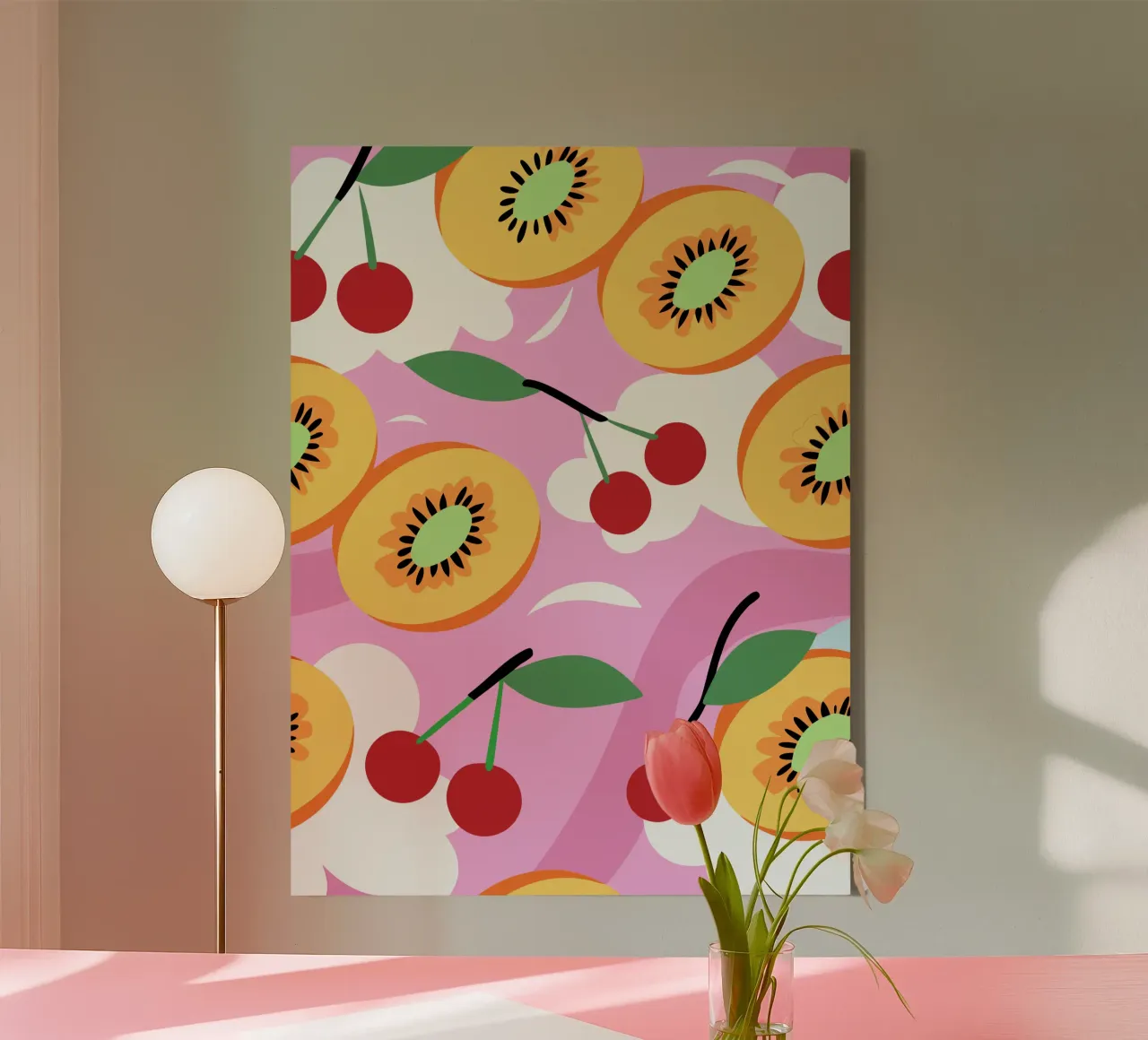 Fruit pattern canvas by OFFICIAL FRUIT & VEGETABLES