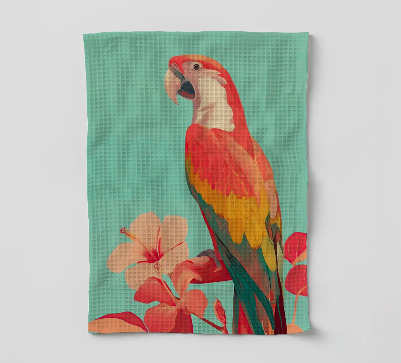 Hibiscus Song - The Tropical Parrot canovaccio da cucina da Luca