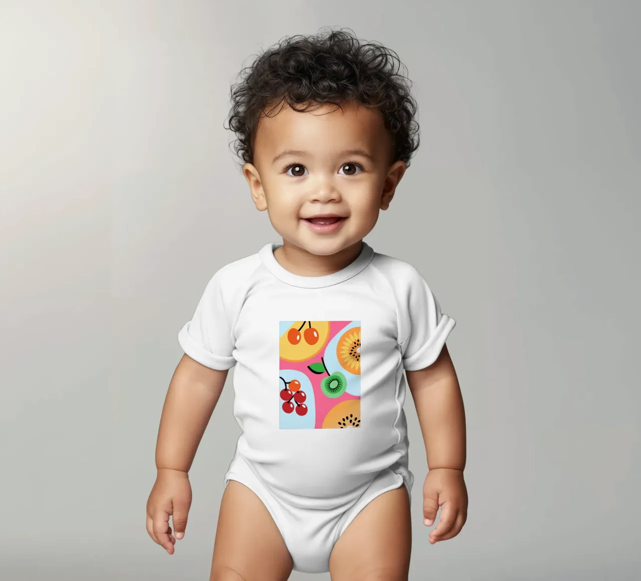 Frutta fresca body neonato maniche corte da OFFICIAL FRUIT & VEGETABLES