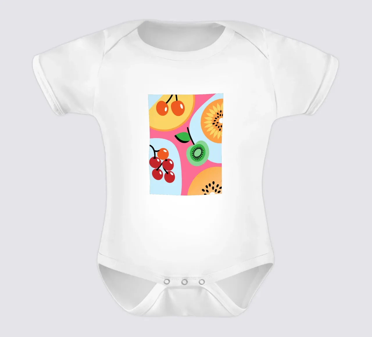 Frutta fresca body neonato maniche corte da OFFICIAL FRUIT & VEGETABLES