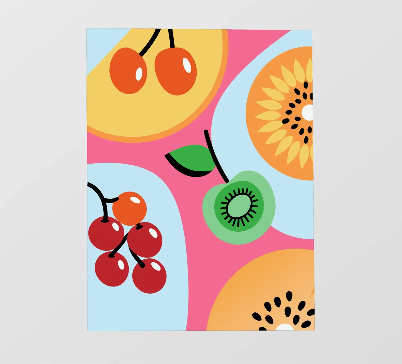 Vers fruit fotobehang van OFFICIAL FRUIT & VEGETABLES