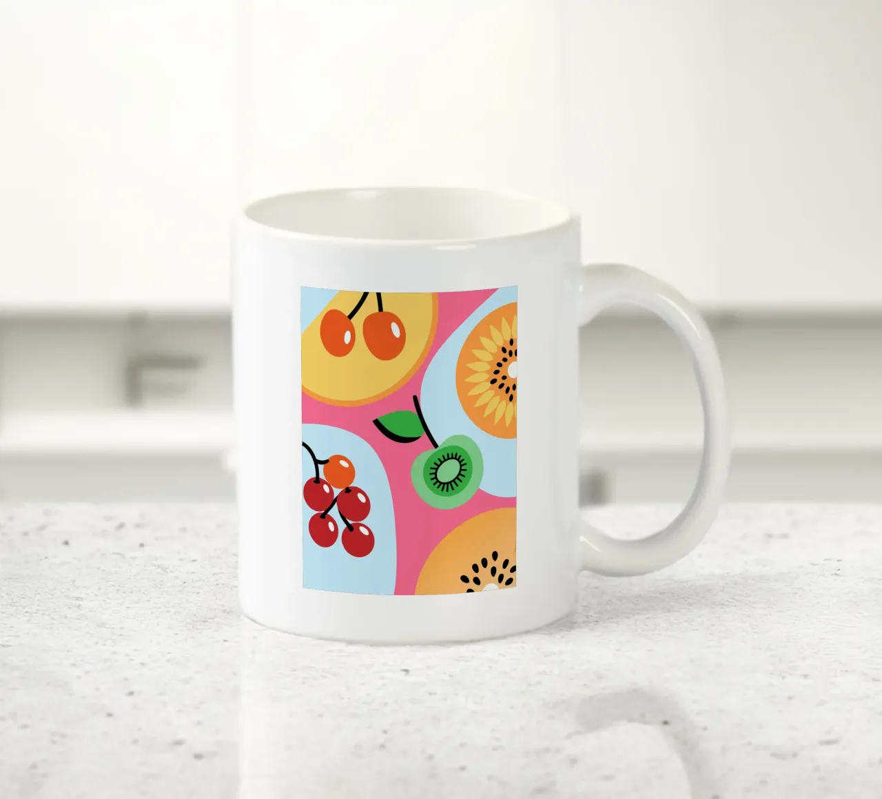 Frutta fresca tazza in ceramica da OFFICIAL FRUIT & VEGETABLES