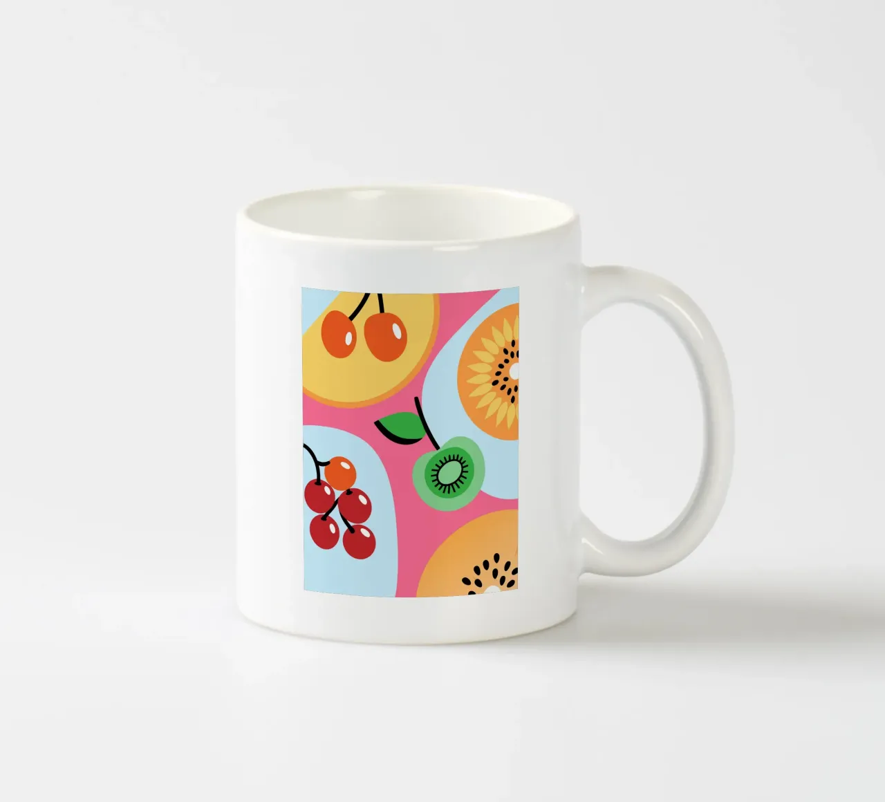 Frutta fresca tazza in ceramica da OFFICIAL FRUIT & VEGETABLES