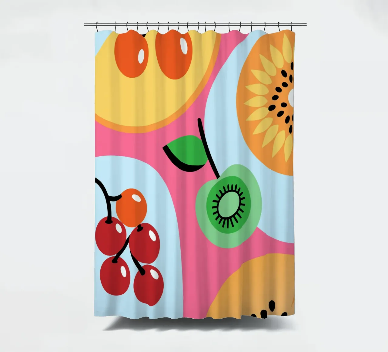 Frutta fresca tenda da doccia da OFFICIAL FRUIT & VEGETABLES