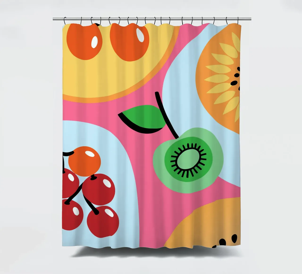 Frutta fresca tenda da doccia da OFFICIAL FRUIT & VEGETABLES