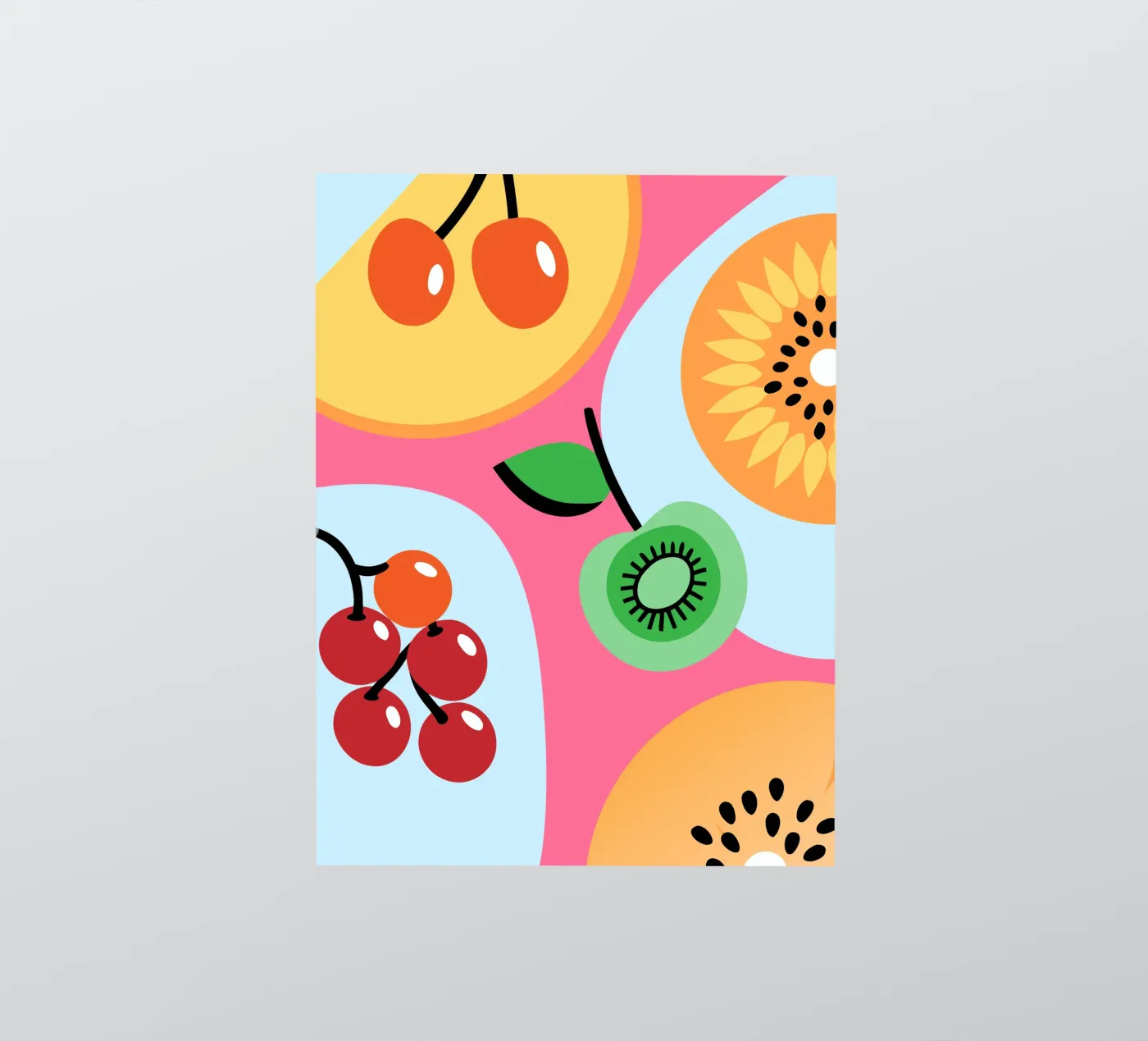 Vers fruit sticker van OFFICIAL FRUIT & VEGETABLES