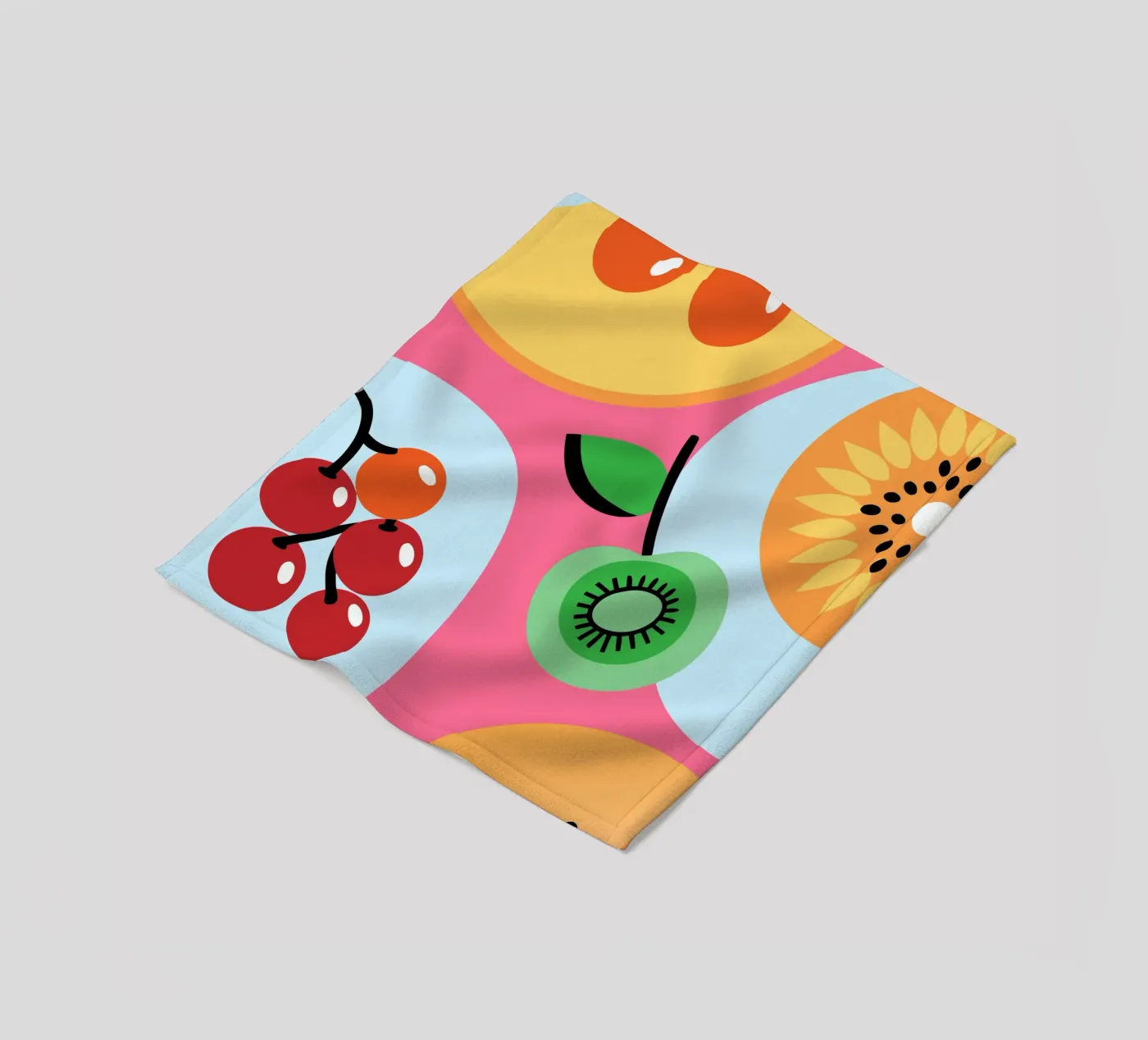 Vers fruit fleecedeken van OFFICIAL FRUIT & VEGETABLES