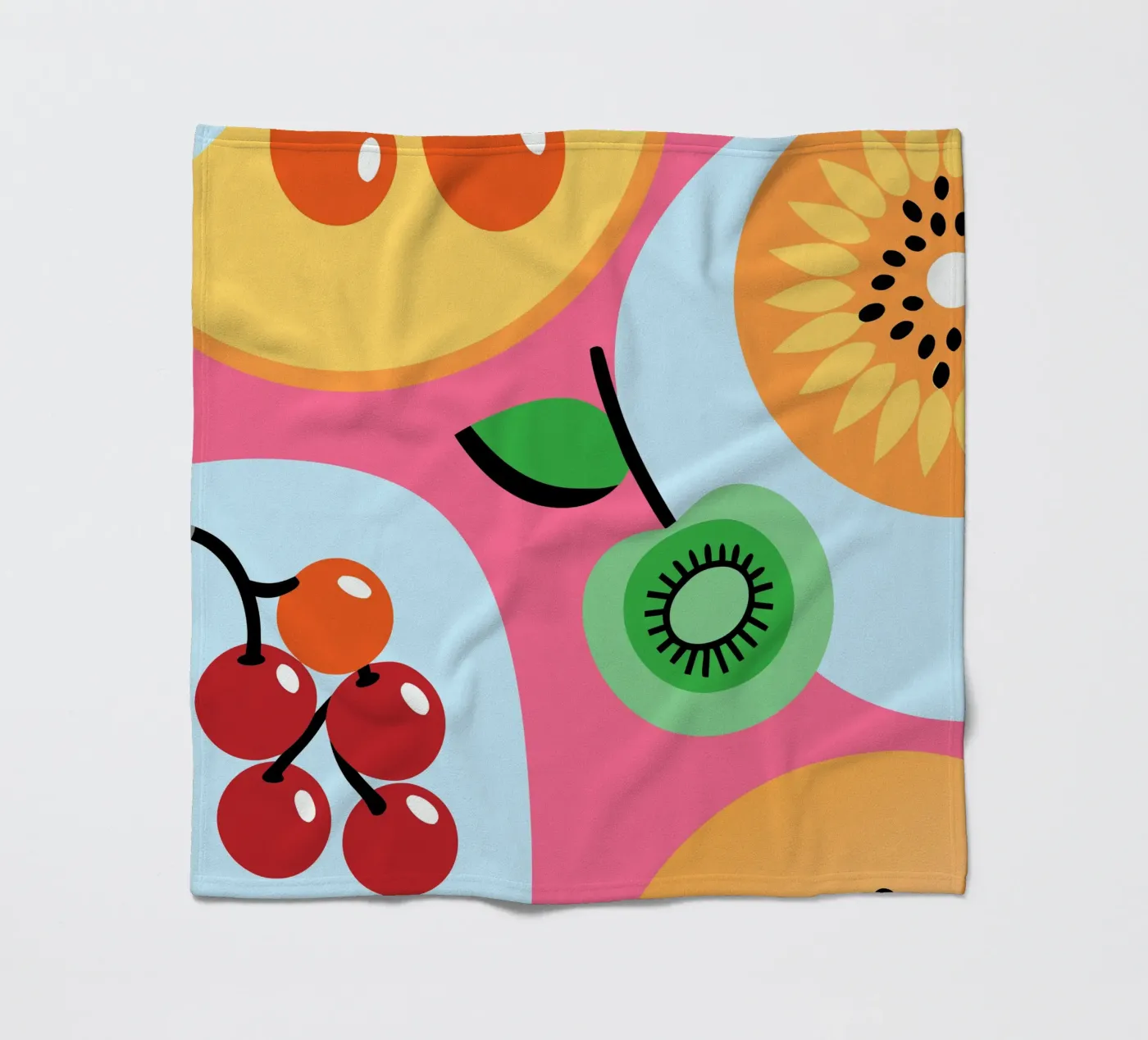 Vers fruit fleecedeken van OFFICIAL FRUIT & VEGETABLES