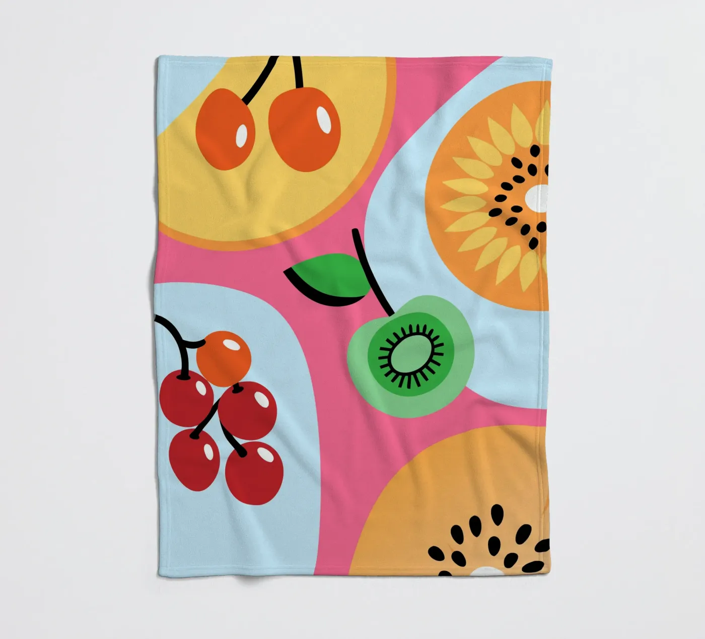 Vers fruit fleecedeken van OFFICIAL FRUIT & VEGETABLES