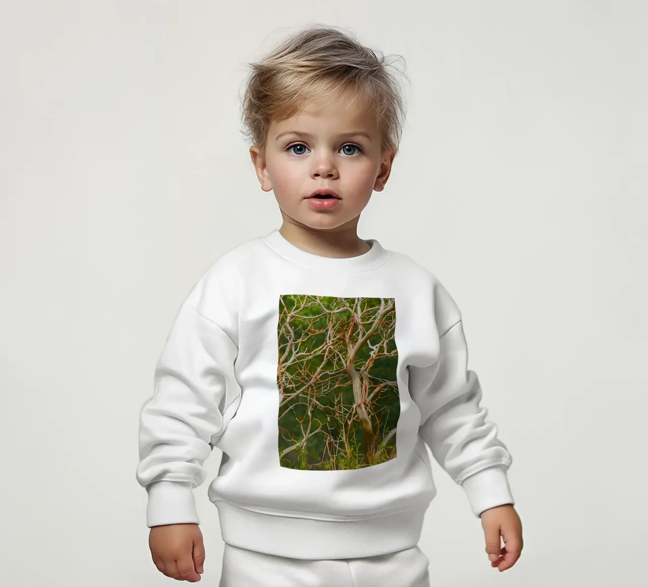 rami di alberi secchi felpa neonato da PASMING