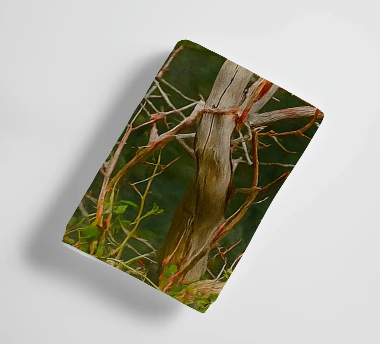dry tree branches towel by PASMING