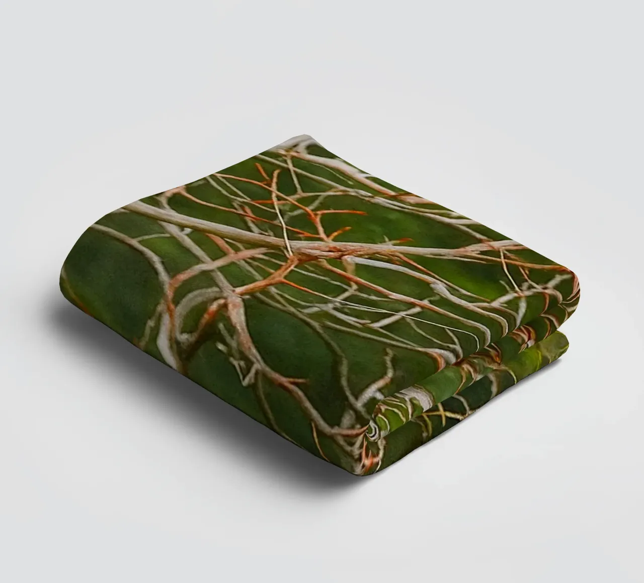 dry tree branches towel by PASMING