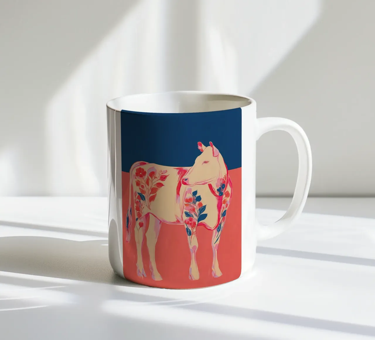 In Still Pastures tazza in ceramica da Luca