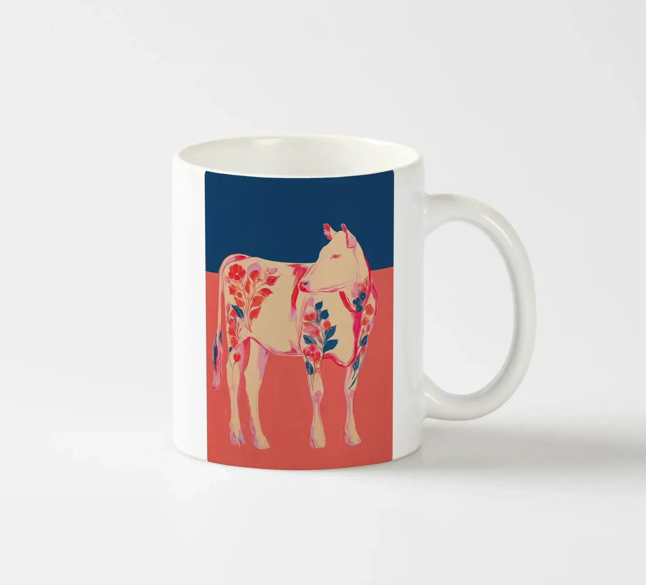 In Still Pastures tazza in ceramica da Luca