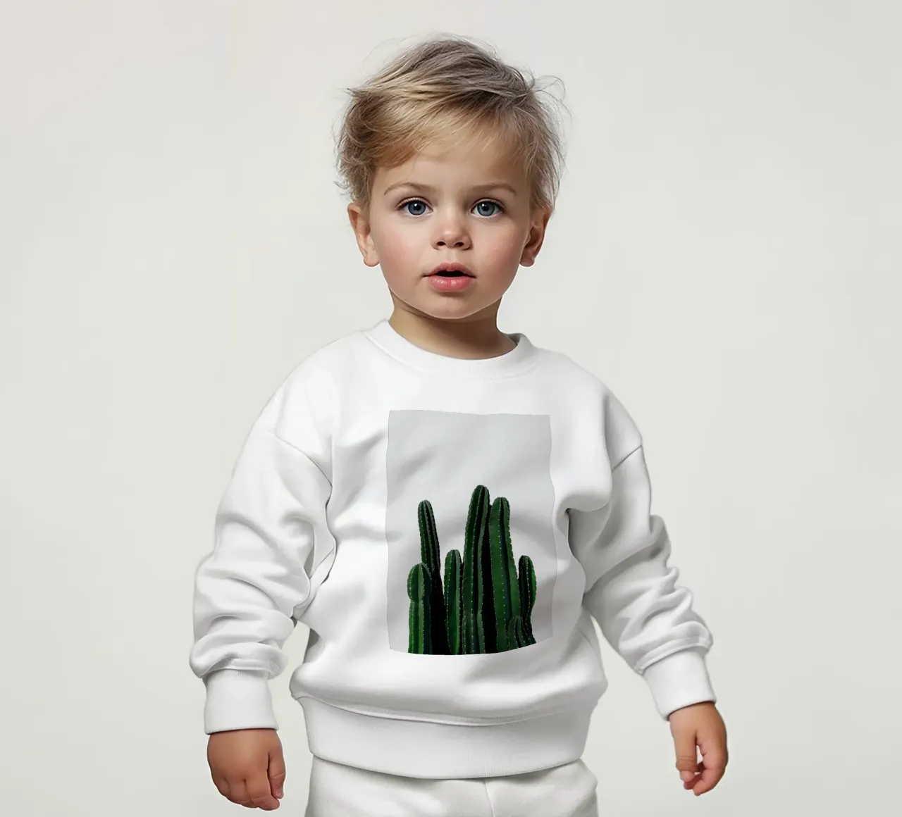 Cactus I felpa neonato da Orara Studio