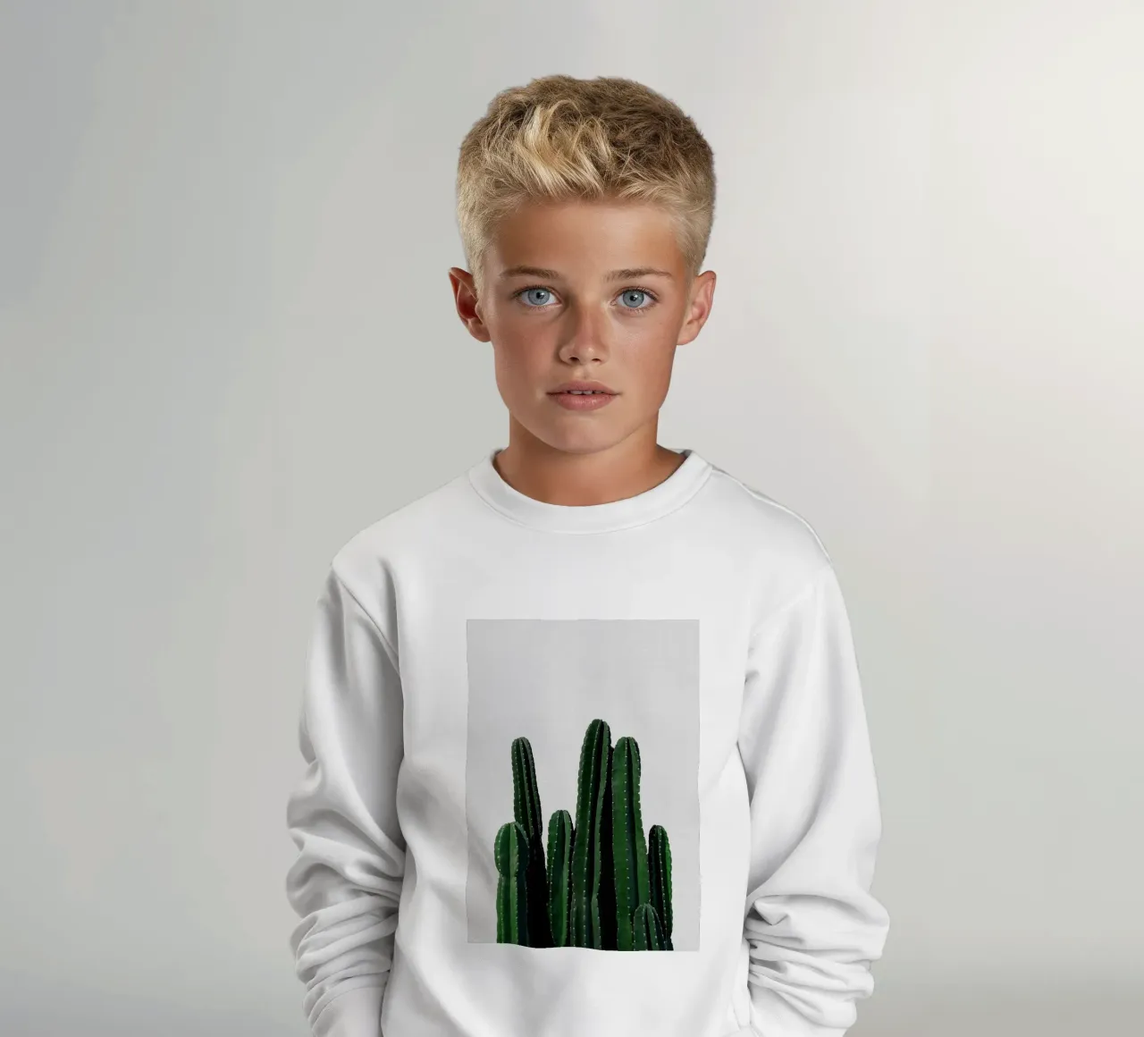 Cactus I felpa bambino da Orara Studio
