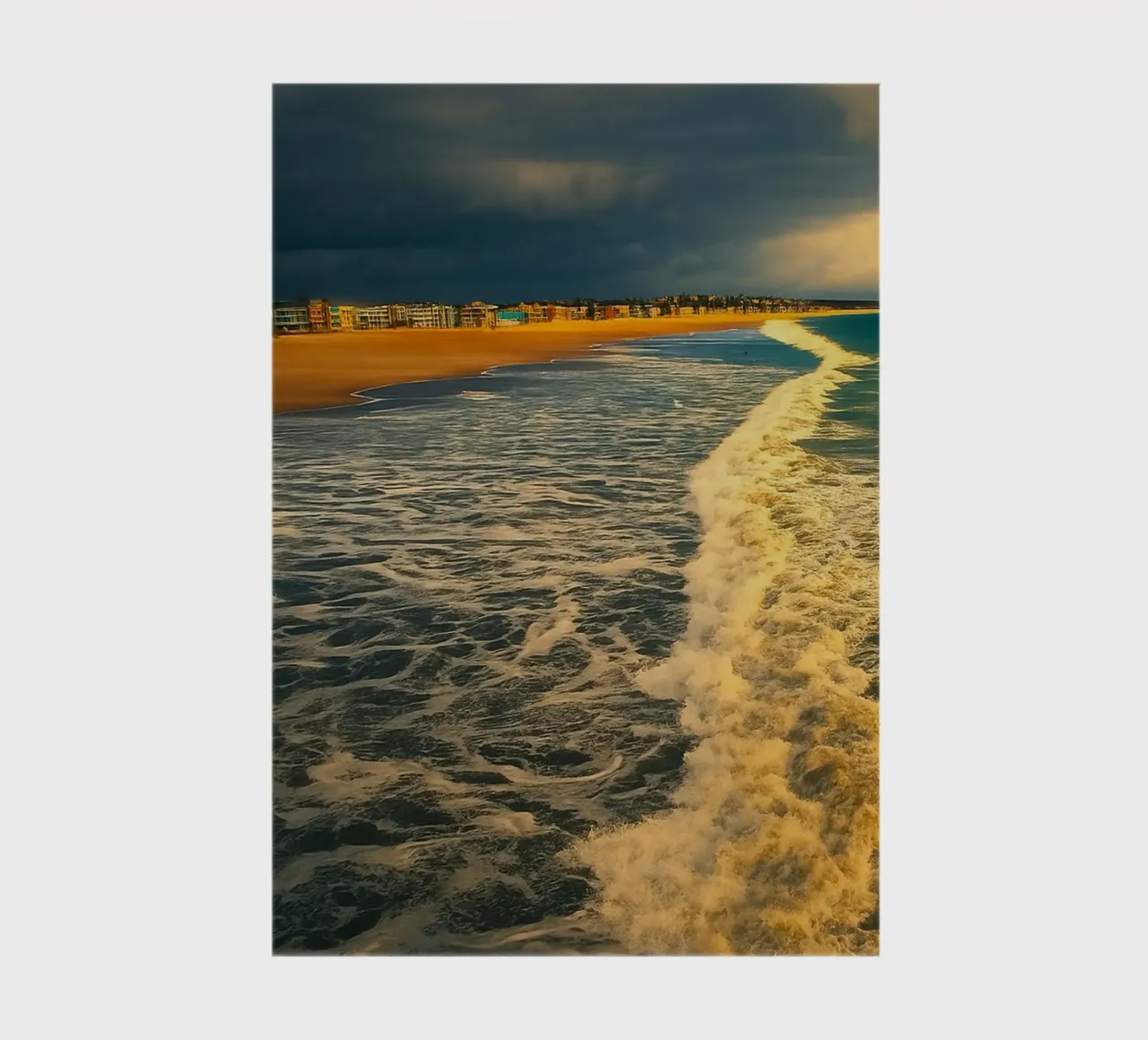 coast beach view notebook by PASMING