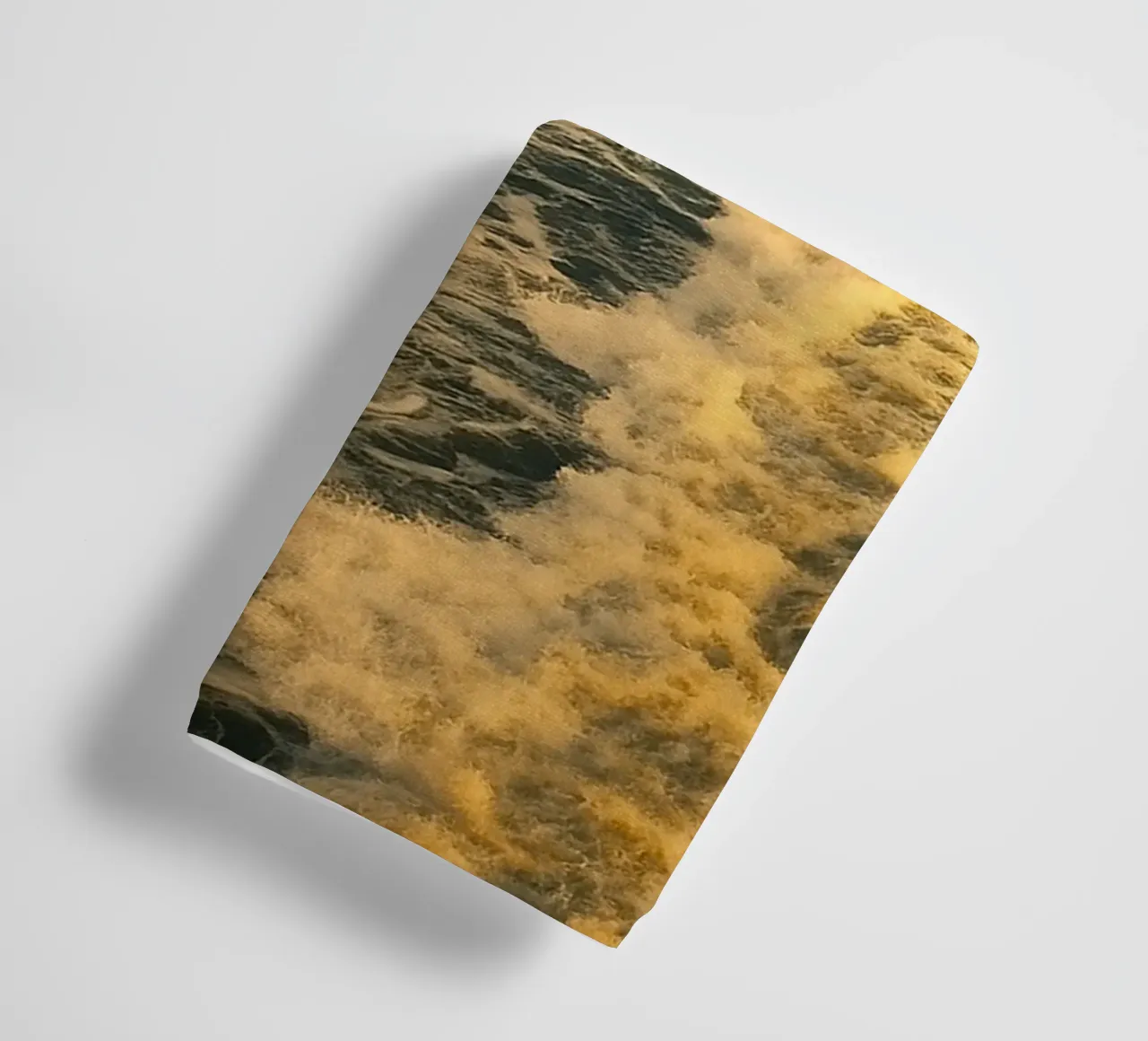 coast beach view towel by PASMING