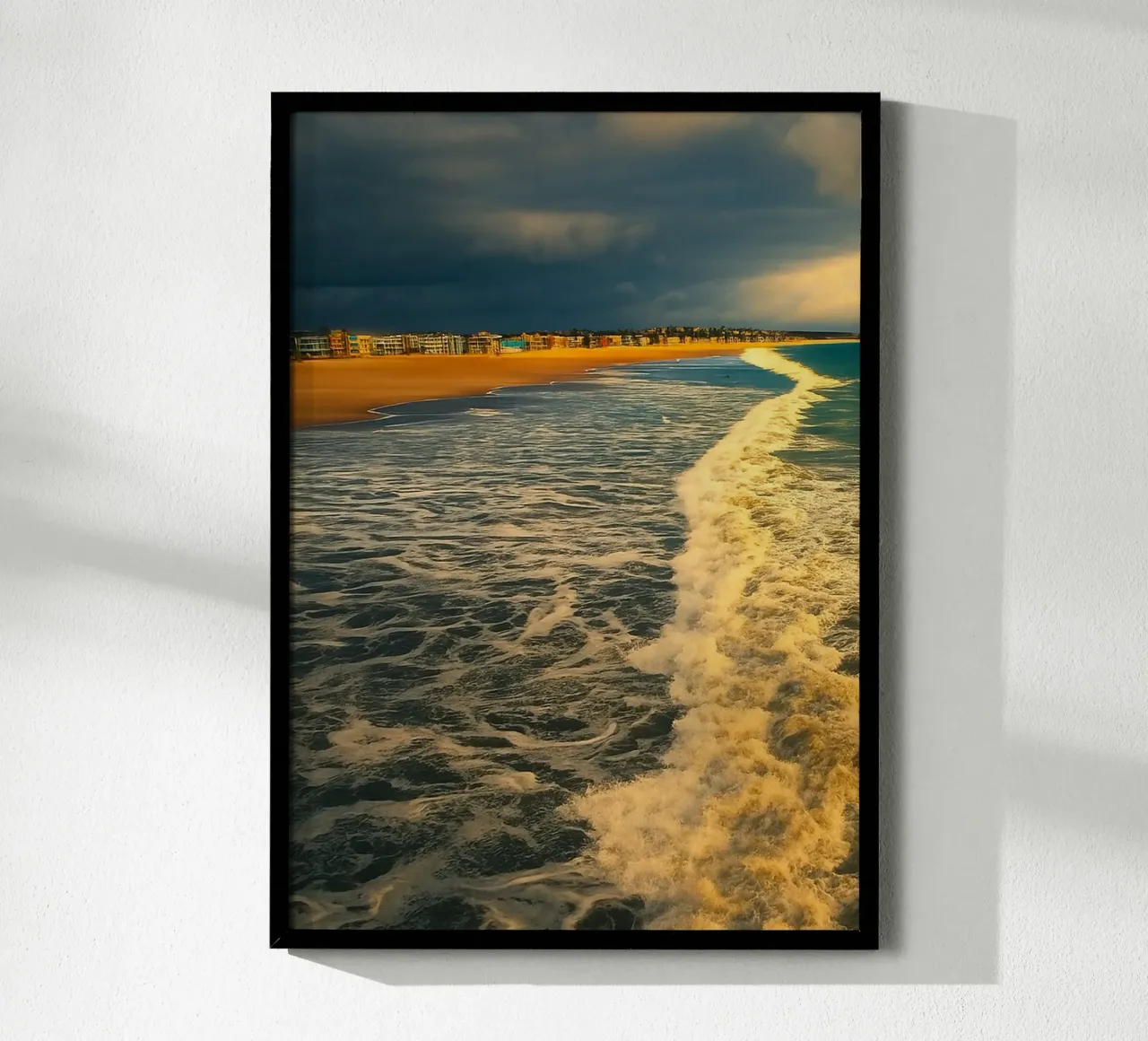 côte vue sur la plage hahnemühle de PASMING