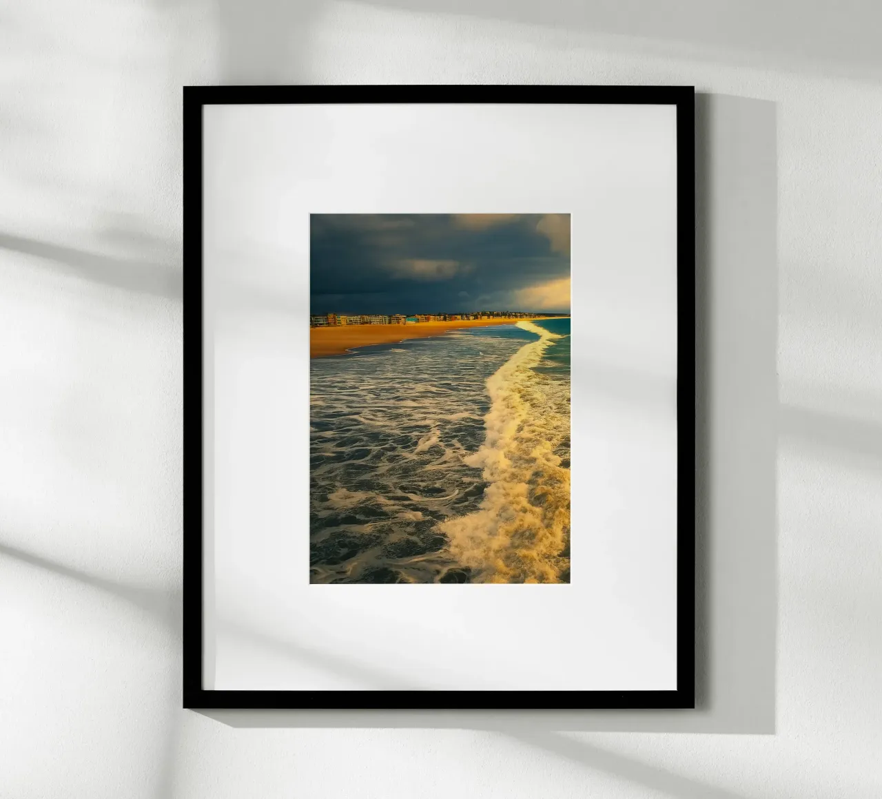 côte vue sur la plage hahnemühle de PASMING