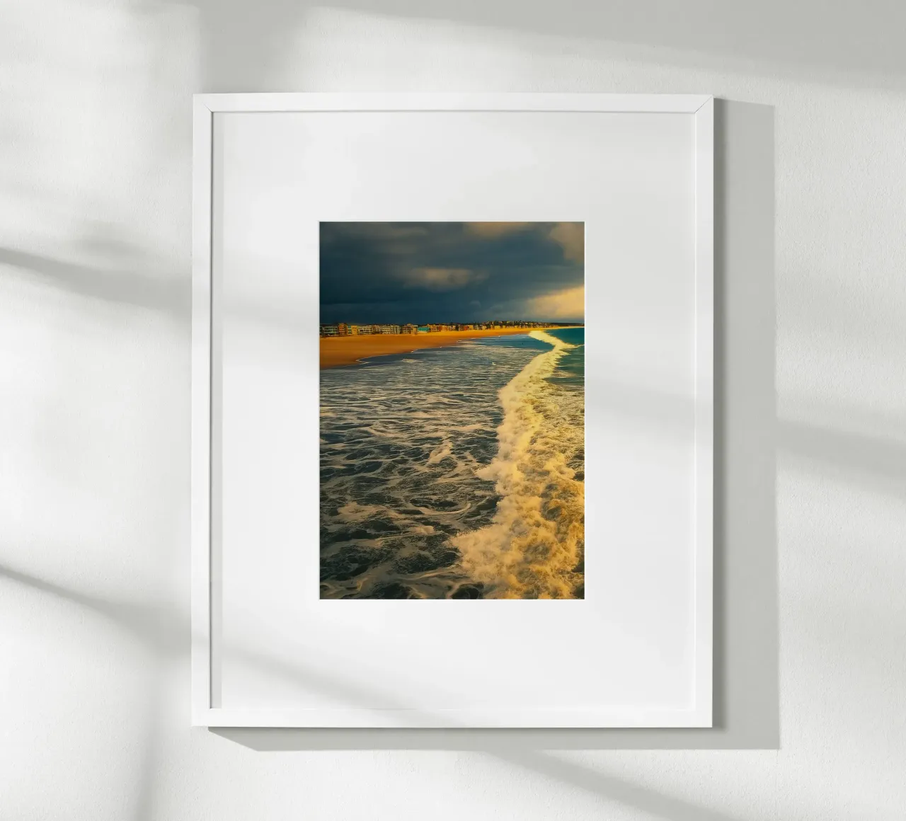 côte vue sur la plage hahnemühle de PASMING