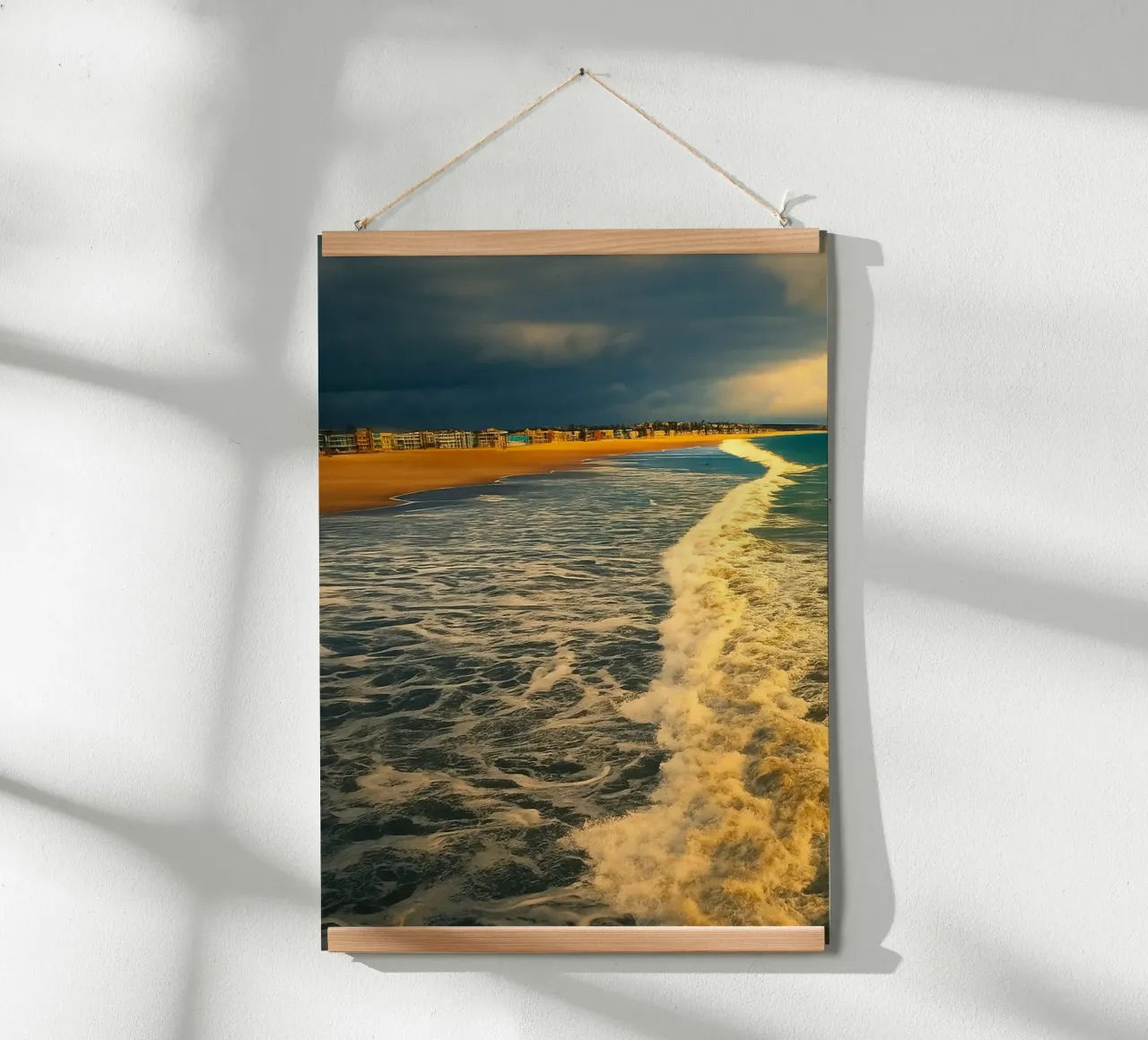 côte vue sur la plage hahnemühle de PASMING