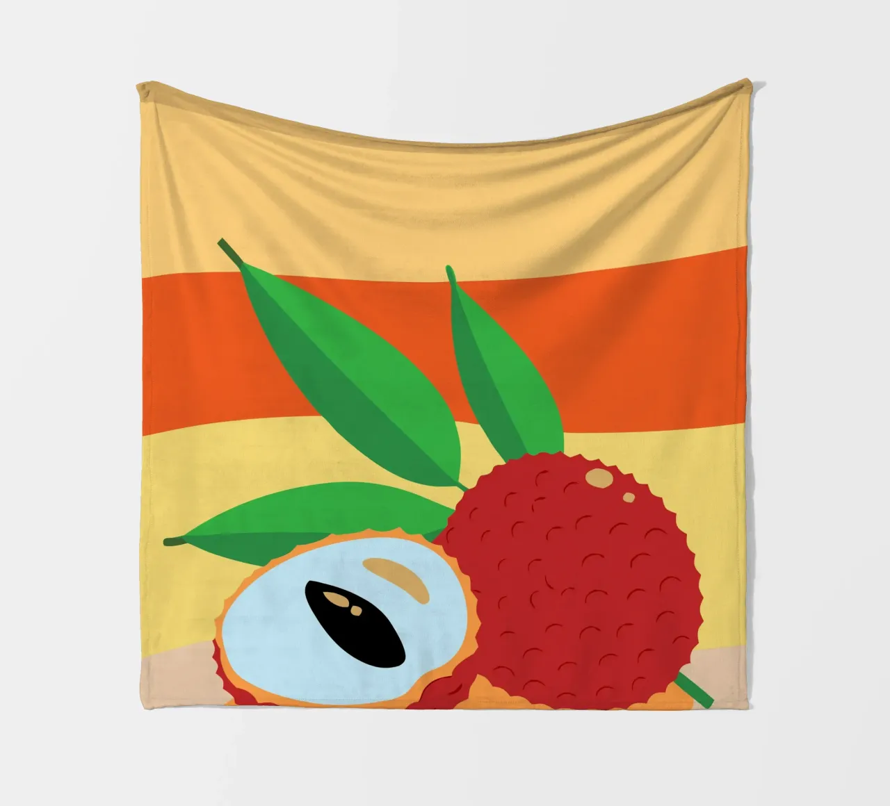 Frutto fresco di litchi coperta in pile da OFFICIAL FRUIT & VEGETABLES