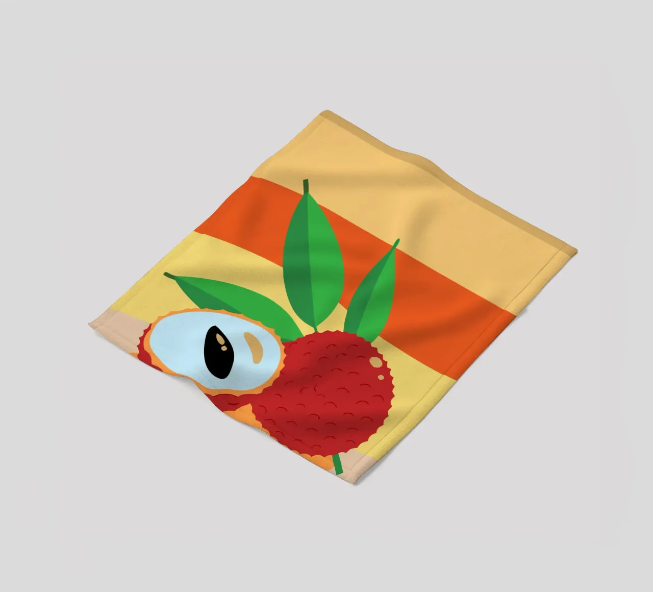 Frutto fresco di litchi coperta in pile da OFFICIAL FRUIT & VEGETABLES