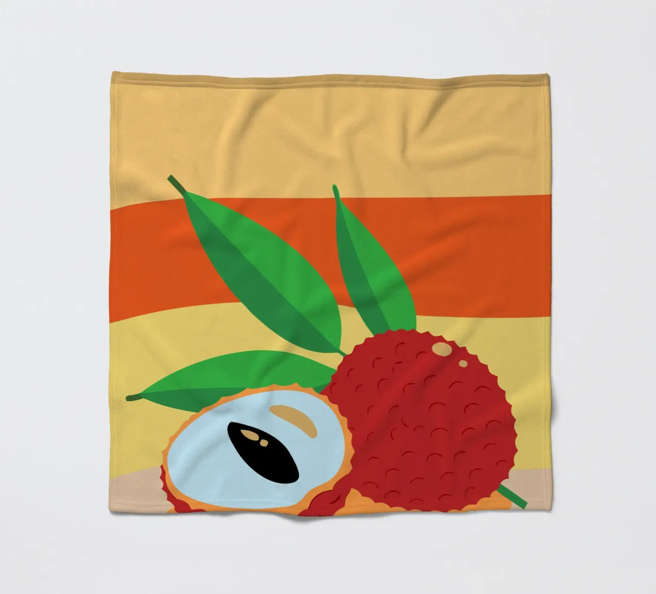 Frutto fresco di litchi coperta in pile da OFFICIAL FRUIT & VEGETABLES