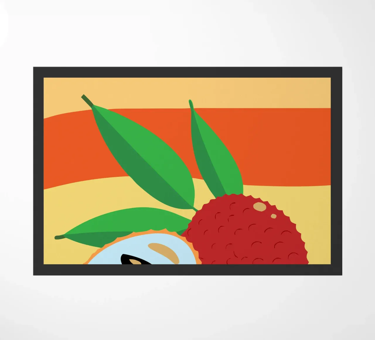 Frutto fresco di litchi zerbino da OFFICIAL FRUIT & VEGETABLES