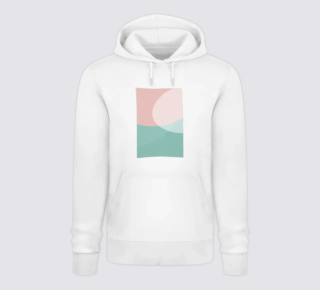 Soft Shapes felpa con cappuccio da XOXO Arte