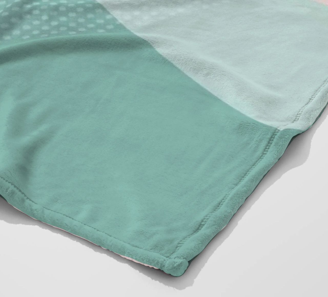 Soft Shapes coperta in pile da XOXO Arte